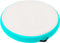 vidaXL - Gymnastiekmat - met - pomp - opblaasbaar - 100x100x15 - cm - PVC - groen
