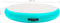 vidaXL - Gymnastiekmat - met - pomp - opblaasbaar - 100x100x20 - cm - PVC - groen