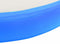vidaXL - Gymnastiekmat - met - pomp - opblaasbaar - 100x100x20 - cm - PVC - blauw