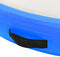 vidaXL - Gymnastiekmat - met - pomp - opblaasbaar - 100x100x20 - cm - PVC - blauw