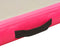 vidaXL - Gymnastiekmat - met - pomp - opblaasbaar - 300x100x10 - cm - PVC - roze