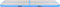 vidaXL - Gymnastiekmat - met - pomp - opblaasbaar - 300x100x10 - cm - PVC - blauw