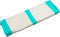 vidaXL - Gymnastiekmat - met - pomp - opblaasbaar - 300x100x20 - cm - PVC - groen