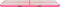 vidaXL - Gymnastiekmat - met - pomp - opblaasbaar - 400x100x10 - cm - PVC - roze