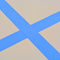 vidaXL - Gymnastiekmat - met - pomp - opblaasbaar - 400x100x10 - cm - PVC - blauw