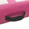 vidaXL - Gymnastiekmat - met - pomp - opblaasbaar - 400x100x20 - cm - PVC - roze
