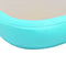 vidaXL - Gymnastiekmat - met - pomp - opblaasbaar - 500x100x10 - cm - PVC - groen