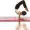 vidaXL - Gymnastiekmat - met - pomp - opblaasbaar - 500x100x10 - cm - PVC - roze