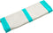 vidaXL - Gymnastiekmat - met - pomp - opblaasbaar - 500x100x15 - cm - PVC - groen
