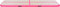 vidaXL - Gymnastiekmat - met - pomp - opblaasbaar - 600x100x10 - cm - PVC - roze