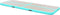 vidaXL - Gymnastiekmat - met - pomp - opblaasbaar - 600x100x10 - cm - PVC - groen