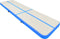 vidaXL - Gymnastiekmat - met - pomp - opblaasbaar - 600x100x20 - cm - PVC - blauw