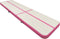 vidaXL - Gymnastiekmat - met - pomp - opblaasbaar - 600x100x20 - cm - PVC - roze