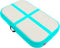 vidaXL - Gymnastiekmat - met - pomp - opblaasbaar - 60x100x10 - cm - PVC - groen