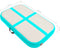 vidaXL - Gymnastiekmat - met - pomp - opblaasbaar - 60x100x10 - cm - PVC - groen