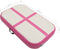 vidaXL - Gymnastiekmat - met - pomp - opblaasbaar - 60x100x10 - cm - PVC - roze