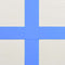 vidaXL Gymnastiekmat met pomp opblaasbaar 60x100x15 cm PVC blauw