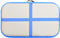 vidaXL Gymnastiekmat met pomp opblaasbaar 60x100x15 cm PVC blauw
