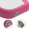 vidaXL Gymnastiekmat met pomp opblaasbaar 60x100x15 cm PVC roze
