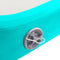 vidaXL - Gymnastiekmat - met - pomp - opblaasbaar - 60x100x15 - cm - PVC - groen