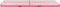 vidaXL - Gymnastiekmat - met - pomp - opblaasbaar - 800x100x10 - cm - PVC - roze
