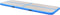 vidaXL - Gymnastiekmat - met - pomp - opblaasbaar - 800x100x10 - cm - PVC - blauw