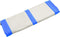 vidaXL - Gymnastiekmat - met - pomp - opblaasbaar - 800x100x15 - cm - PVC - blauw