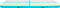vidaXL - Gymnastiekmat - met - pomp - opblaasbaar - 800x100x15 - cm - PVC - groen
