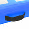 vidaXL - Gymnastiekmat - met - pomp - opblaasbaar - 800x100x15 - cm - PVC - blauw
