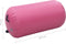 vidaXL - Gymnastiekrol - met - pomp - opblaasbaar - 120x75 - cm - PVC - roze