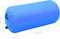 vidaXL - Gymnastiekrol - met - pomp - opblaasbaar - 120x75 - cm - PVC - blauw