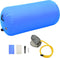 vidaXL - Gymnastiekrol - met - pomp - opblaasbaar - 120x90 - cm - PVC - blauw