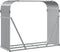 vidaXL - Haardhoutopslag - 120x45x100 - cm - gegalvaniseerd - staal - lichtgrijs
