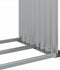 vidaXL - Haardhoutopslag - 120x45x100 - cm - gegalvaniseerd - staal - lichtbruin