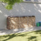 vidaXL - Haardhoutopslag - 234x45x100 - cm - gegalvaniseerd - staal - bruin
