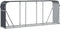 vidaXL - Haardhoutopslag - 234x45x100 - cm - gegalvaniseerd - staal - antraciet