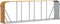vidaXL - Haardhoutopslag - 300x45x100 - cm - gegalvaniseerd - staal - lichtbruin