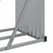 vidaXL - Haardhoutopslag - 300x45x100 - cm - gegalvaniseerd - staal - antraciet