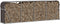 vidaXL - Haardhoutopslag - 300x45x100 - cm - gegalvaniseerd - staal - bruin