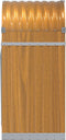 vidaXL - Haardhoutopslag - 40x45x100 - cm - gegalvaniseerd - staal - lichtbruin
