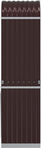 vidaXL - Haardhoutopslag - 40x45x170 - cm - gegalvaniseerd - staal - bruin