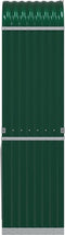 vidaXL - Haardhoutopslag - 40x45x170 - cm - gegalvaniseerd - staal - groen