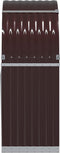 vidaXL - Haardhoutopslag - 80x45x120 - cm - gegalvaniseerd - staal - bruin