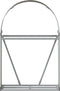 vidaXL - Haardhoutopslag - 80x45x120 - cm - gegalvaniseerd - staal - bruin