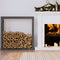 vidaXL - Haardhoutrek - 100x25x100 - cm - massief - grenenhout - grijs