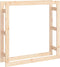 vidaXL - Haardhoutrek - 100x25x100 - cm - massief - grenenhout