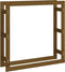 vidaXL - Haardhoutrek - 100x25x100 - cm - massief - grenenhout - honingbruin