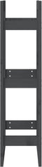 vidaXL - Haardhoutrek - 100x25x100 - cm - massief - grenenhout - honingbruin