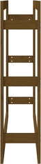 vidaXL - Haardhoutrek - 100x25x100 - cm - massief - grenenhout - honingbruin