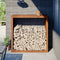 vidaXL - Haardhoutrek - 100x40x100 - cm - cortenstaal